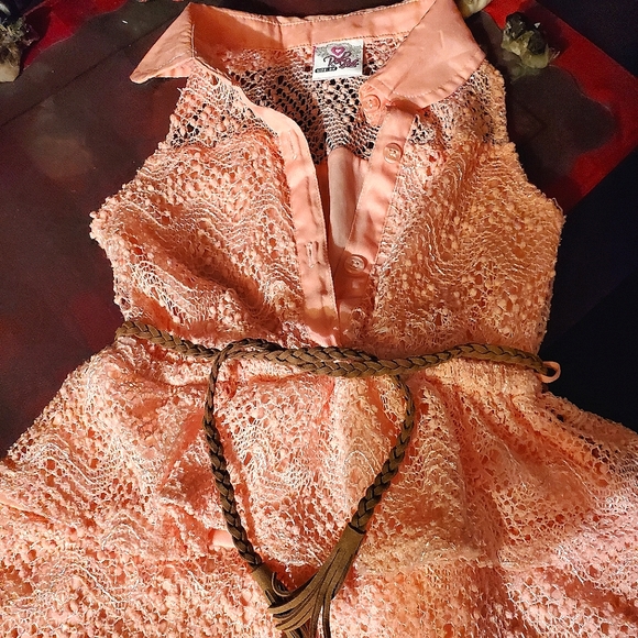 🤠Pretty Cowgirl Country Dress by Real Love Size 6X🤠 - Picture 2 of 7